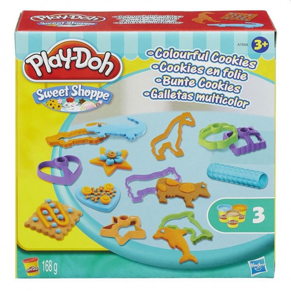 Play Doh Colorful Cookies