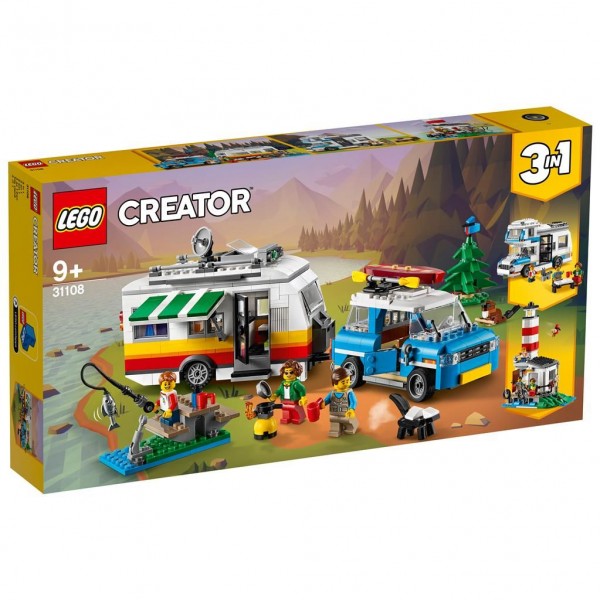 31108 Lego Creator Familievakantie met Caravan