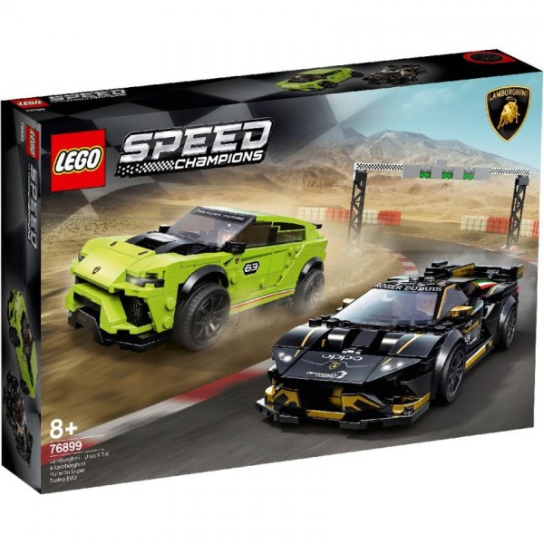 76899 Lego Speed Lamborghini Urus ST-X & Huracán Super Trofeo Evo