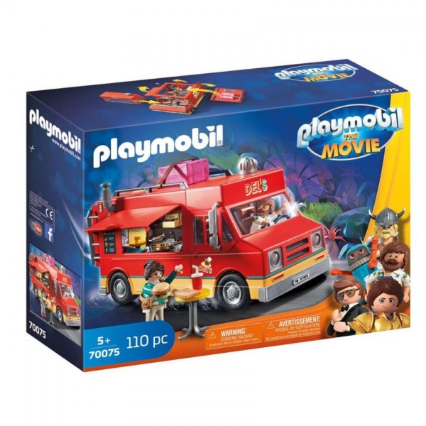 70075 Playmobil Movie Foodtruck van Del