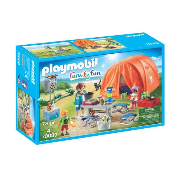 70089 Playmobil Kampeerders met Tent
