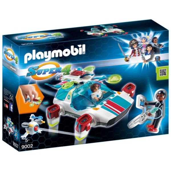 9002 Playmobil Super 4 Fulgurix met Gene