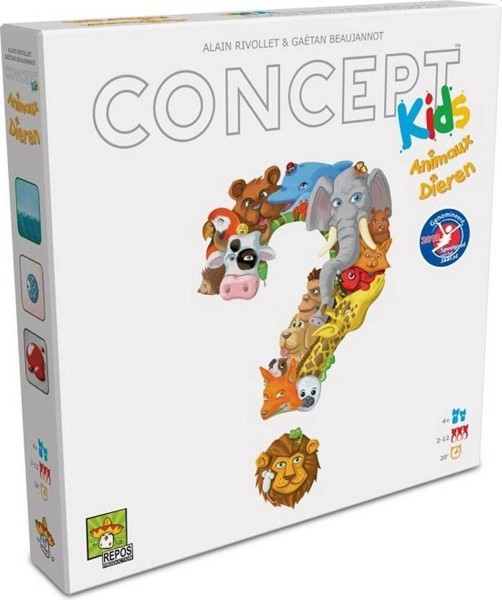 Repos Production bordspel Concept Kids Dieren (NL)