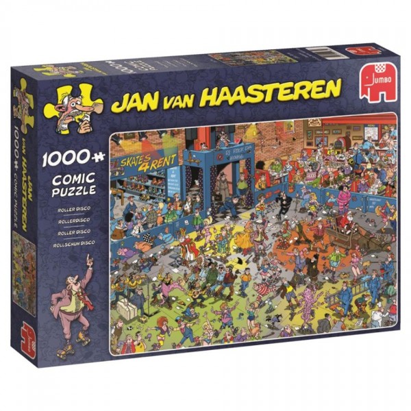 Jumbo Puzzel Jan Van Haasteren Rollerdisco (1000)