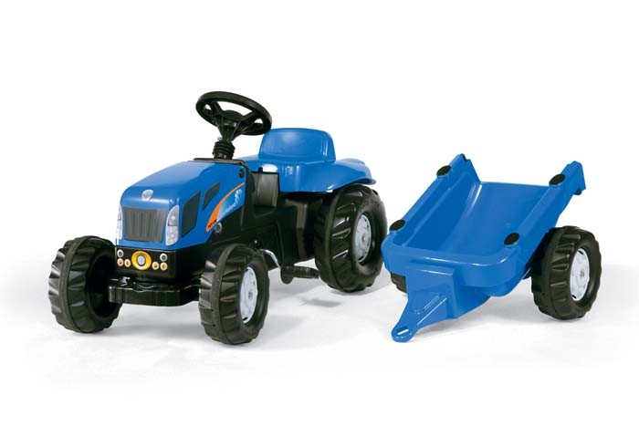 Rolly Toys Tractor met aanhanger New Holland