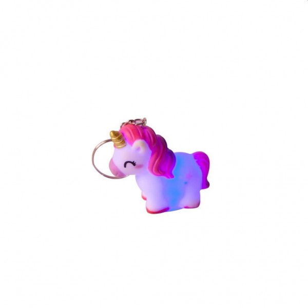 Sleutelhanger Unicorn met Licht