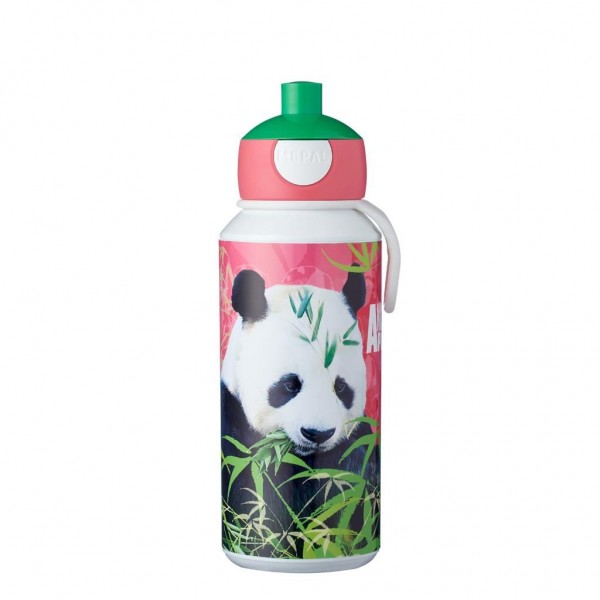 Mepal drinkfles Pop-Up Animal Planet Panda 400 ml