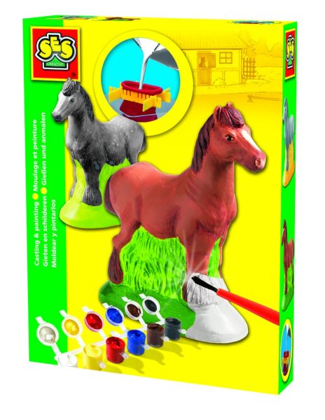 SES Creative gips gieten en schilderen paard