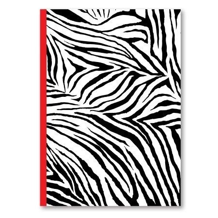 Verhaak schrift Wild Thing ruit A4 21 x 29,7 cm papier zwart/wit