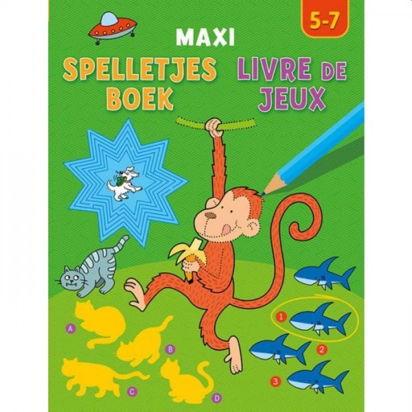 Maxi Spelletjesboek (5-7 jaar)