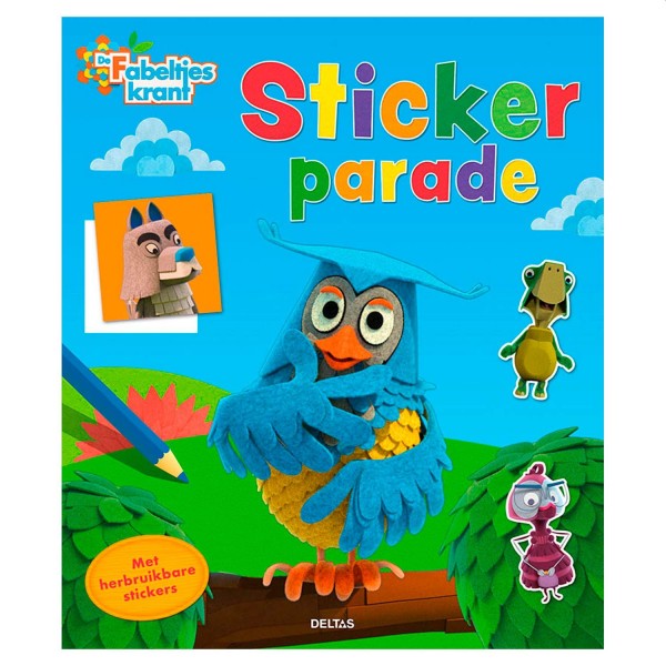 Boek De Fabeltjeskrant Sticker Parade