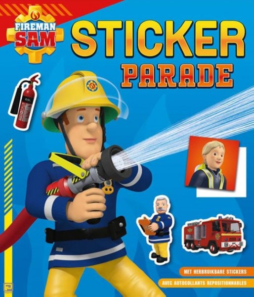 Deltas brandweerman Sam sitcker parade