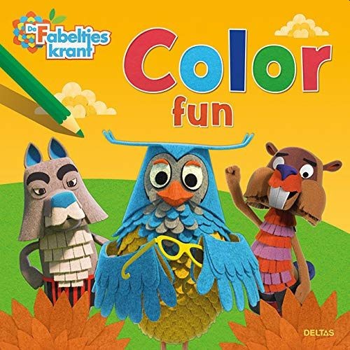Boek De Fabeltjeskrant Color Fun