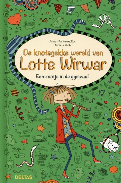 Boek De Knotsgekke Wereld van Lotte Wirwar - Een Zootje in de Gymzaal