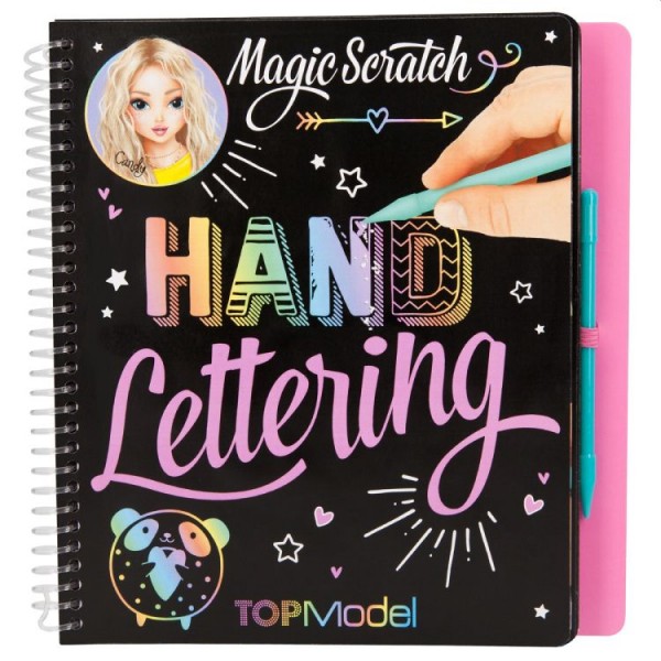 Topmodel Magic-Scratch Boek Hand Lettering
