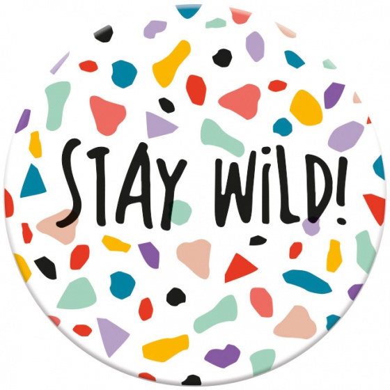 Moses magneet Stay Wild 5,5 cm rond