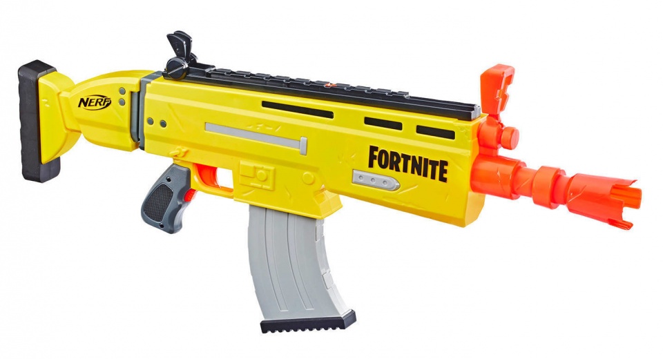 NERF blaster Fortnite AR L 75 cm jongens geel/oranje