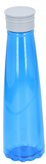 Alpina drinkfles 7 x 26 cm Pet 700 ml transparant/blauw