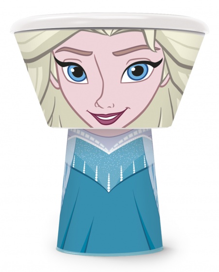 Stor eetset Frozen Elsa 3 delig blauw