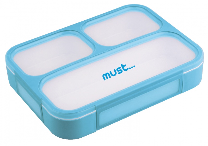 Diakakis lunchbox Must 1 liter unisex 23 x 17 cm blauw