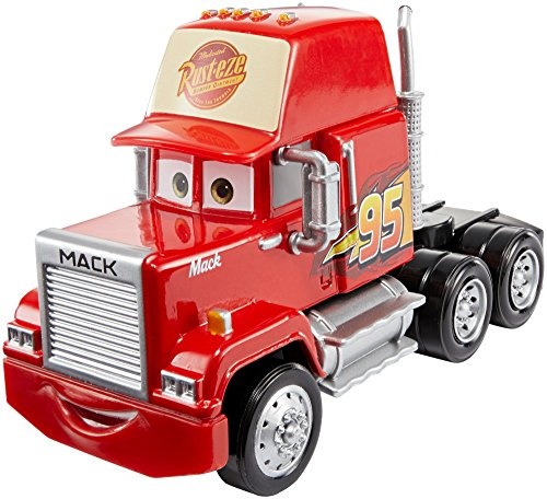 Mattel Cars 3 vrachtwagen Mack 10 cm rood