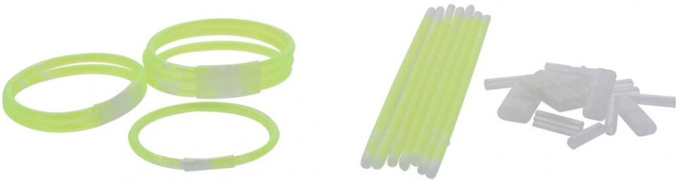 Free and Easy glowsticks neon groen 82 delig
