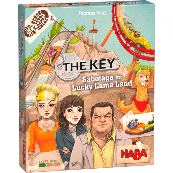 Haba gezelschapsspel The Key: Sabotage in Lucky Lama Land (de)