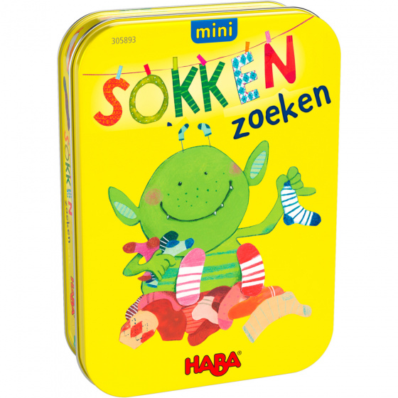 Haba minispel Sokken Zoeken (NL)