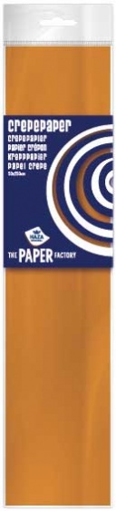 Haza Original crêpepapier The Paper Factory 250 cm oranje