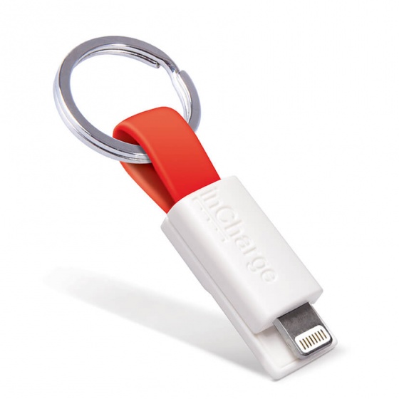 inCharge oplaadkabel USB naar Apple Lightning rood
