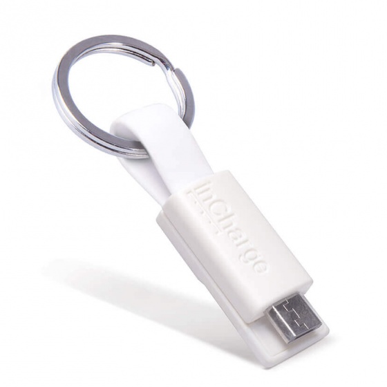 inCharge oplaadkabel Mini Micro USB wit