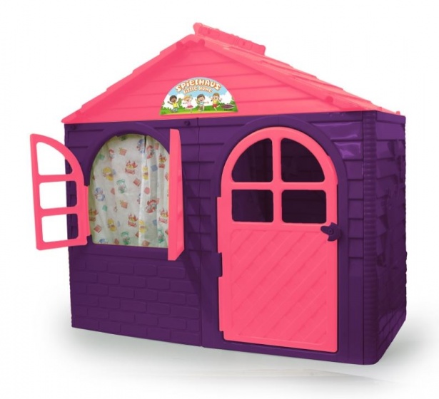 Jamara speelhuis Little Home 130 x 78 cm paars/roze S2