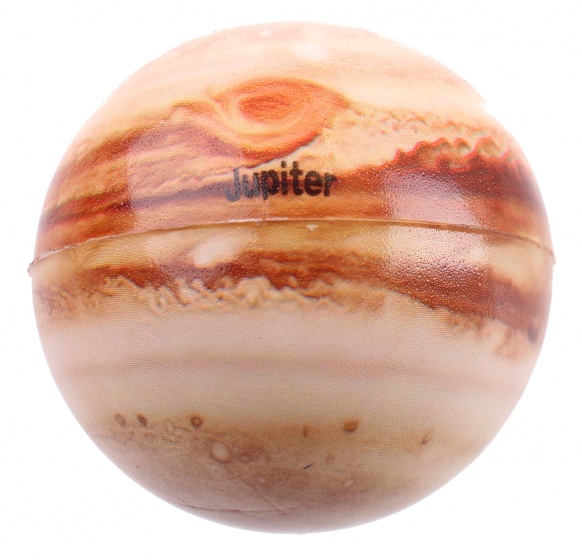 Johntoy planeetbal Science Explorer Jupiter 6 cm bruin