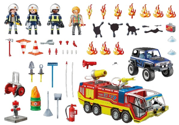 PLAYMOBIL City Action Brandweerman met wagen (70557)