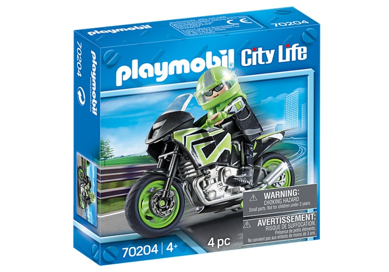 70204 Playmobil Motorrijder