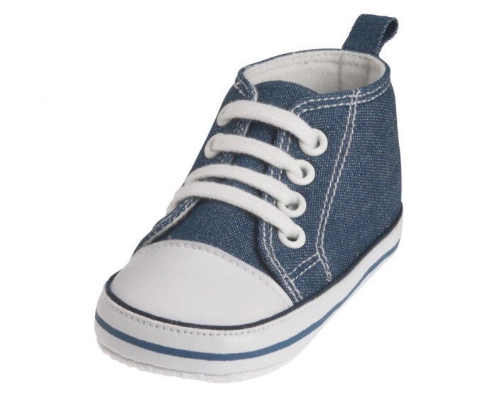 Playshoes babyschoenen Canvas junior jeansblauw maat 16