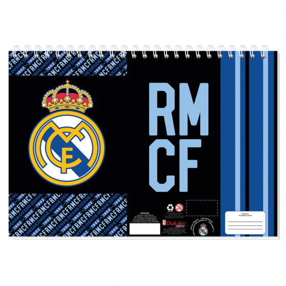 Real Madrid knutselset Real Madrid junior 23 x 33 cm blauw