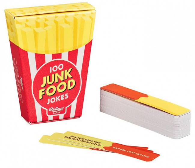 Ridley's Games grappen Junk Food junior blauw/bruin 100 delig