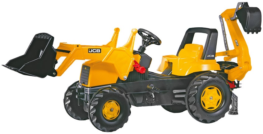 Rolly Toys traptractor RollyJunior JCB geel
