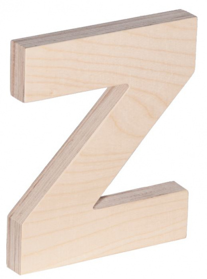 Trixie letter Z 18 x 2,1 cm hout naturel