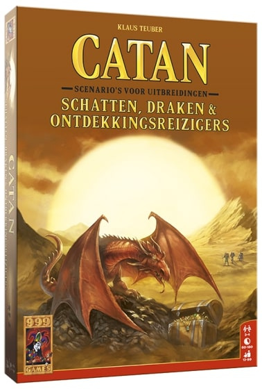 999 Games bordspel Catan: Schatten, Draken & Ontdekkingsreizigers