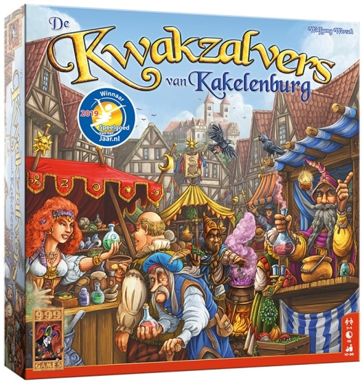 999 Games bordspel De Kwakzalvers van Kakelenburg