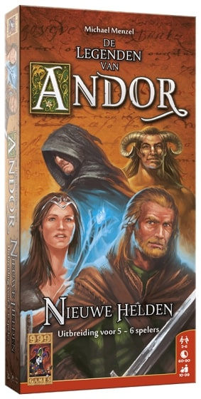 999 Games bordspel De Legenden van Andor: Nieuwe Helden 5/6