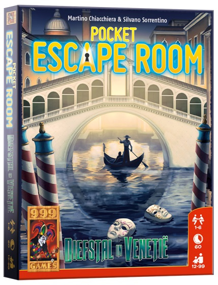 Spel Pocket Escape Room: Diefstal in Venetië