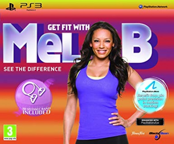 Get Fit with Mel B (Move Compatible) + Resistance Band