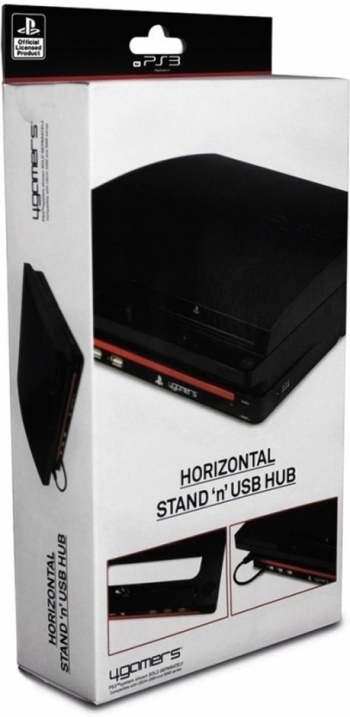 4Gamers Horizontal Stand and USB Hub
