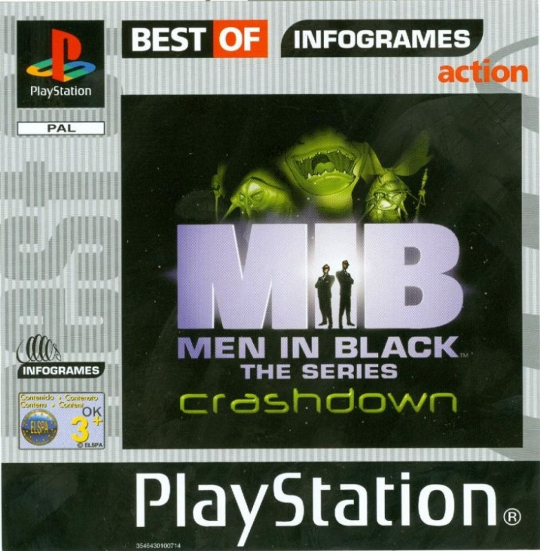 Men In Black Crashdown (best of infogrames)