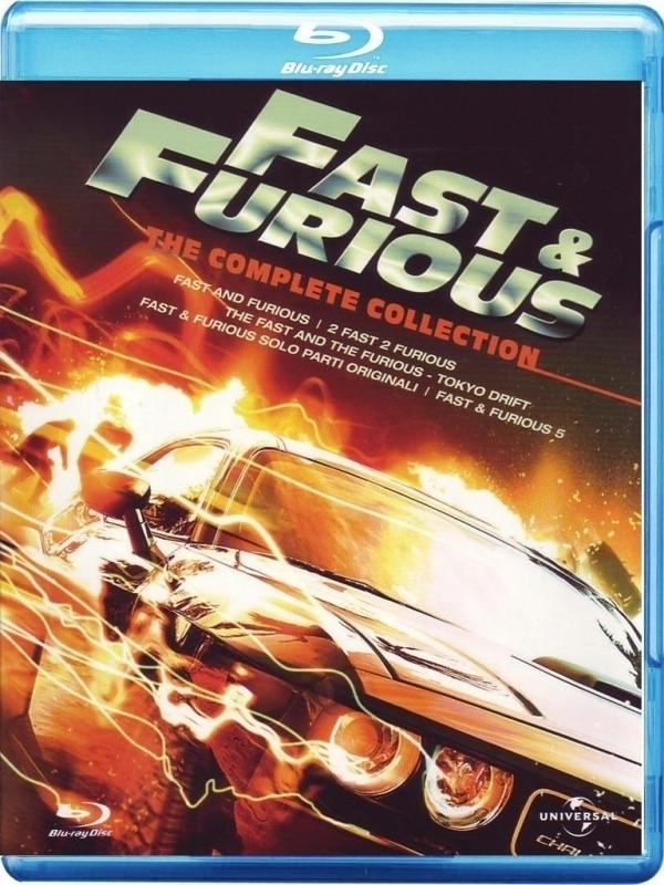 The Fast and the Furious 1-5 Collection