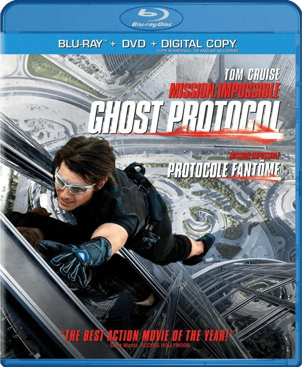 Mission Impossible Ghost Protocol (Blu-ray + DVD)