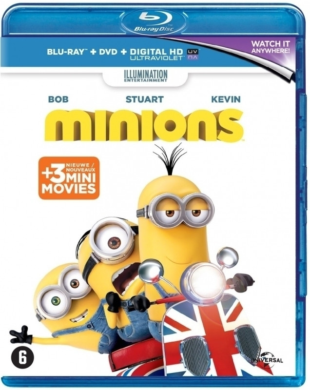 Minions (Blu-ray + DVD)